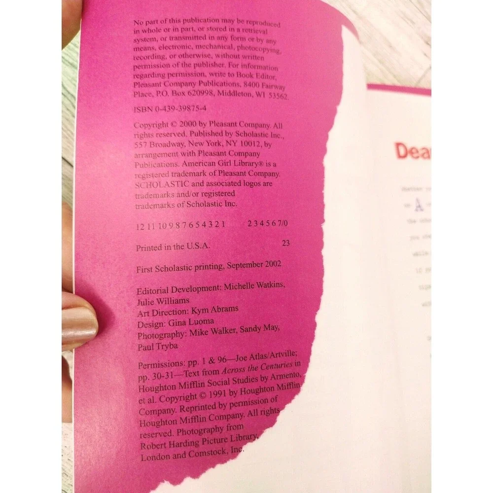 American‎ Girl Library School Smarts 2000 Scholastic Study Skills Tween Guide